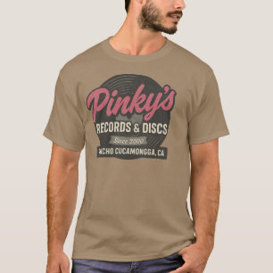 ピンキーのレコード Tシャツ