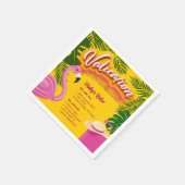 ピンキーの検証休暇 スタンダードカクテルナプキン (角)