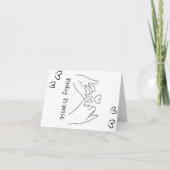 ピンキーの約束 カード (正面)