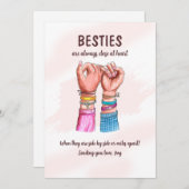 ピンキーの約束 招待状 (正面/裏面)