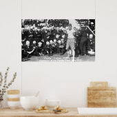 ピンキーコスビーボクシング試合の準備 ポスター (キッチン)