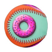 ピンキードーナツとカラフルの振りかける+あなたのアイディア 野球ボール