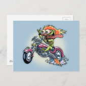 ピンキーパソロブレス ポストカード (正面/裏面)