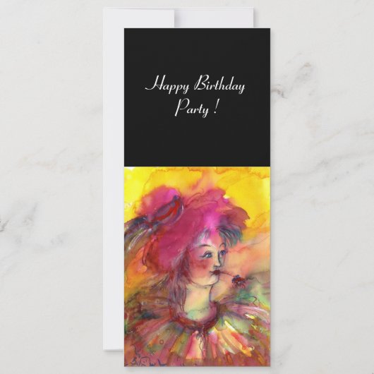 ピンキーピエロ 案内状 (裏面)