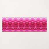 ピンキーロージーイカット2 ヨガマット (裏面(横))