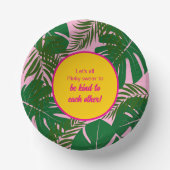 ピンキー検証の休暇 ペーパーボウル (正面)