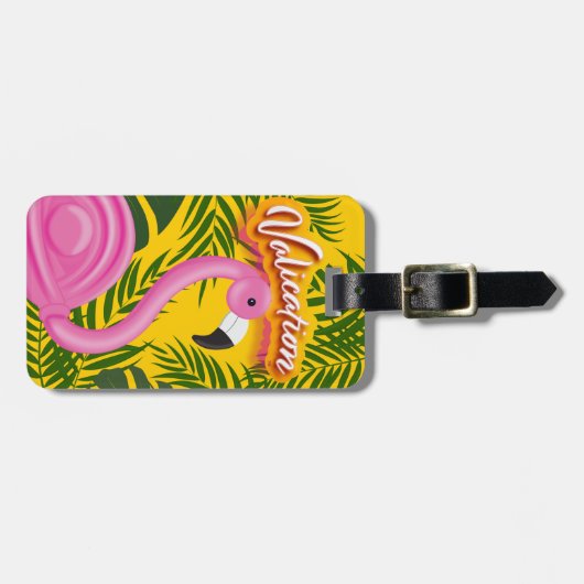 ピンキー検証の休暇 ラゲッジタグ (正面横)