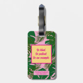 ピンキー検証の休暇 ラゲッジタグ (裏面縦)