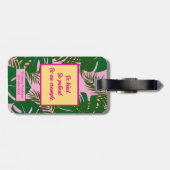 ピンキー検証の休暇 ラゲッジタグ (裏面横)