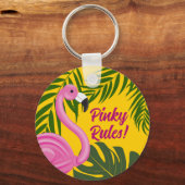 ピンキー検証バケーションキーチェーン キーホルダー (裏面)