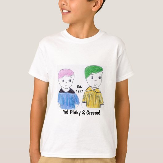 ピンキー&グリーノTシャツ Tシャツ (正面)