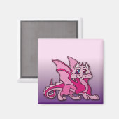 ピンキー・ザ・ドラゴン マグネット (正面/裏面)