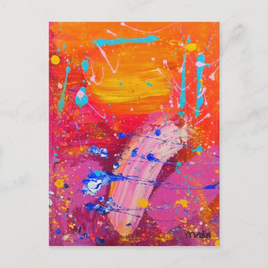 ピンキー ポストカード (正面)