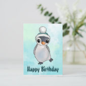 ピンギンミットミュッツェ ポストカード (スタンド正面)