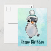 ピンギンミットミュッツェ ポストカード (正面/裏面)