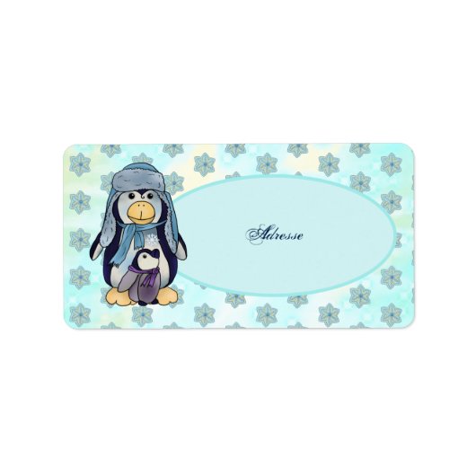 ピンギンミットkindアドレスソーフクレバー ラベル (正面)