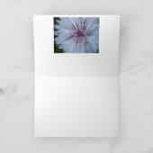 ピンクありがとう サンキューカード (内部)