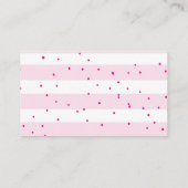 ピンクいかりおむつラッフルチケット エンクロージャーカード (裏面)