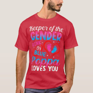 ピンクおもしろいかブルーのポッパが愛する性差別C Tシャツ