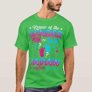 ピンクおもしろいかブルーのPapawが愛する性差別C Tシャツ