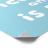 ピンクおもしろいのポプシクルパン ポスター (角)