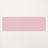 ピンクおもしろいの息を吸い込む猫のファート ヨガマット (裏面(横))