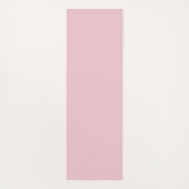 ピンクおもしろいの息を吸い込む猫のファート ヨガマット (裏面)