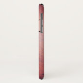 ピンクおもしろいの眠いフクロウ Case-Mate iPhoneケース (裏面/左)