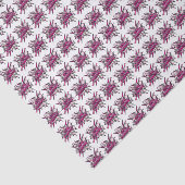 ピンクおもしろいガールパワーモダンタイポグラフィ 薄葉紙 (詳細)