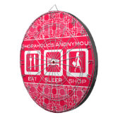 ピンクおもしろいショア食べプライスショップ賞 ダーツボード (正面右)