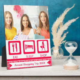 ピンクおもしろいショア食べプライスショップ賞 フォトプラーク