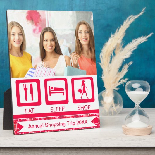 ピンクおもしろいショア食べプライスショップ賞 フォトプラーク (側面)