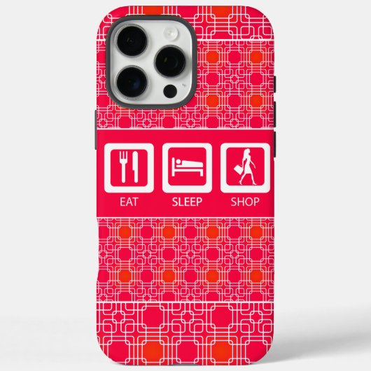 ピンクおもしろいショア食べプライスショップ賞 Case-Mate iPhoneケース (裏面)