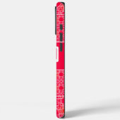 ピンクおもしろいショア食べプライスショップ賞 Case-Mate iPhoneケース (裏面 / 左)