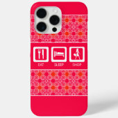 ピンクおもしろいショア食べプライスショップ賞 Case-Mate iPhoneケース (裏面)