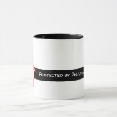 ピンクおもしろい豚 マグカップ (中央)