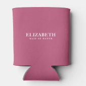 ピンクおもしろいWe the 得 bubblyバチェロレッテ 缶クーラー (裏面)