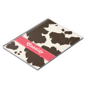 ピンクおよびブラウンの革靴のノートジャーナル ノートブック (左側)