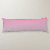 "ピンクおよび灰色のグラデーション" ボディピロー (裏面)