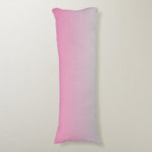 "ピンクおよび灰色のグラデーション" ボディピロー (正面縦)