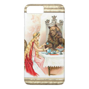 ピンクおよび獣の美しい iPhone 8 PLUS/7 PLUSケース