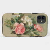 ピンクおよび白いバラの花束 Case-Mate iPhoneケース (裏面(横))