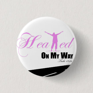 ピンクおよび白は私の方法ボタンで直りました 缶バッジ