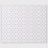 ピンクおよび紫色の抱擁およびキスの包装紙 ラッピングペーパー (フラット)