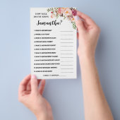 ピンクお母さんのバイリンガルカードはなんて知ってるんだ チラシ (ハンドル)