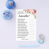 ピンクお母さんのバイリンガルカードはなんて知ってるんだ チラシ (シングル)