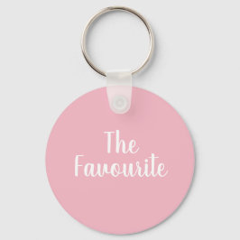 ピンクお気に入りののキーリング キーホルダー