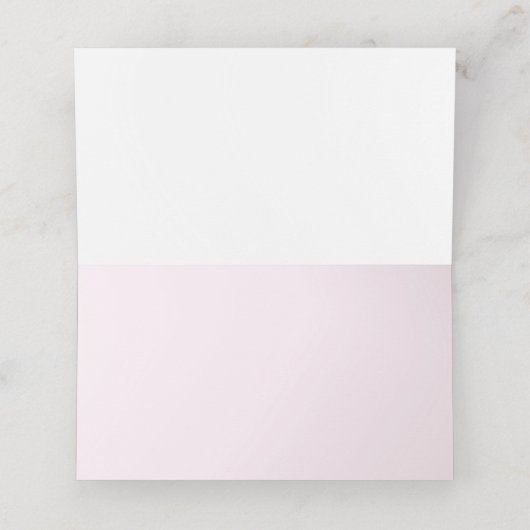 ピンクお洒落のさくらんぼがカスタムウェディング プレイスカード (内部開封)