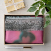 ピンクお洒落のバレンタインデーガルゴイレデクページ 薄葉紙 (ギフト)