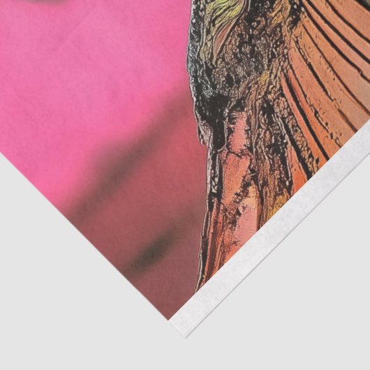 ピンクお洒落のバレンタインデーガルゴイレデクページ 薄葉紙 (詳細)